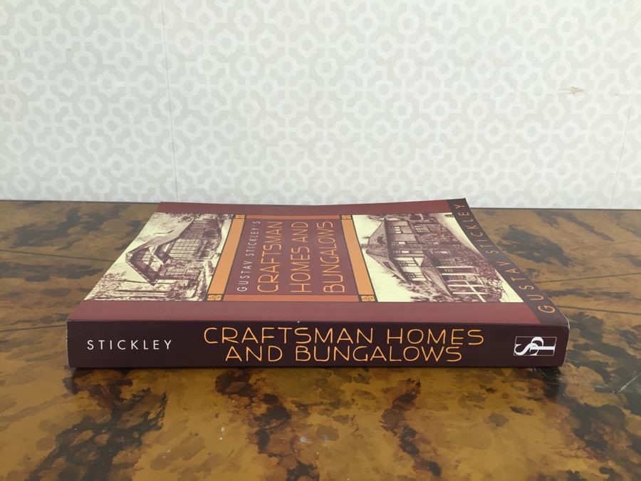 Pair Of Gustav Stickley's Craftsman Homes And Bungalows Books [Photo 4]