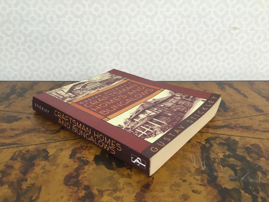 Pair Of Gustav Stickley's Craftsman Homes And Bungalows Books [Photo 5]