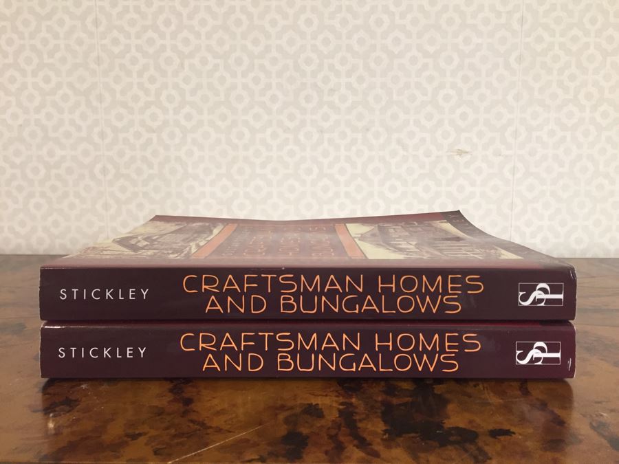 Pair Of Gustav Stickley's Craftsman Homes And Bungalows Books [Photo 2]