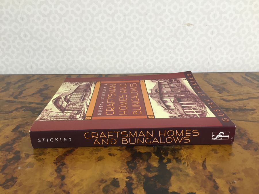 Pair Of Gustav Stickley's Craftsman Homes And Bungalows Books [Photo 7]