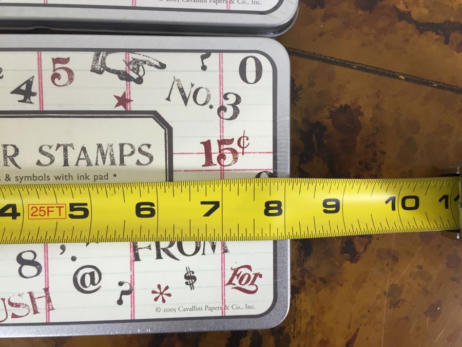 Pair Of New Rubber Stamps Kits By Cavallini & Co [Photo 5]