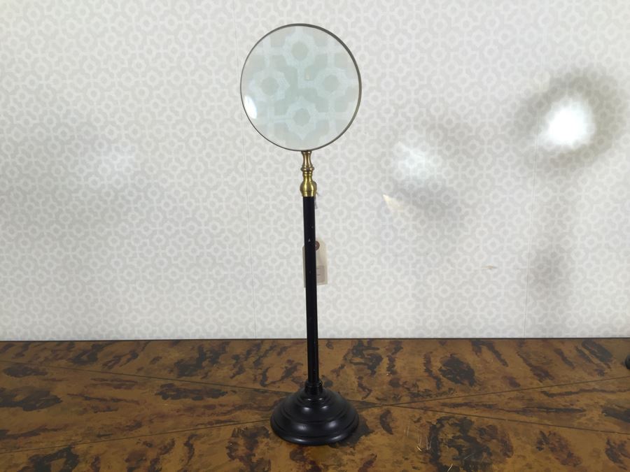 Pair Of Magnifying Glasses With Adjustable Metal Stands [Photo 8]