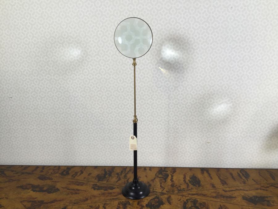 Pair Of Magnifying Glasses With Adjustable Metal Stands [Photo 5]
