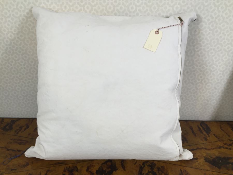 Pair Of New Designer American Flag USN Throw Pillows (Large: 24' X 24') [Photo 4]