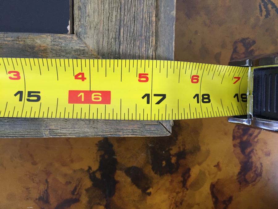 Vintage Framed Fishing Tackle Chub Lures Advertisement In Old Wooden Frame 17' X 14' [Photo 4]