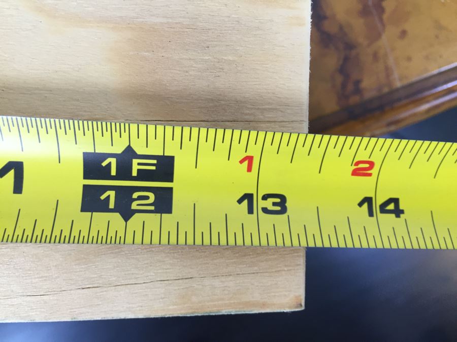 Artist's Easel, Vintage Wooden Paint Box And Votives Cool Hue Paint Box - See Photos [Photo 16]