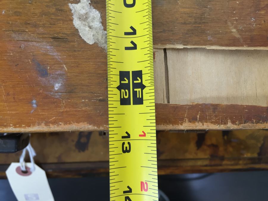 Artist's Easel, Vintage Wooden Paint Box And Votives Cool Hue Paint Box - See Photos [Photo 19]