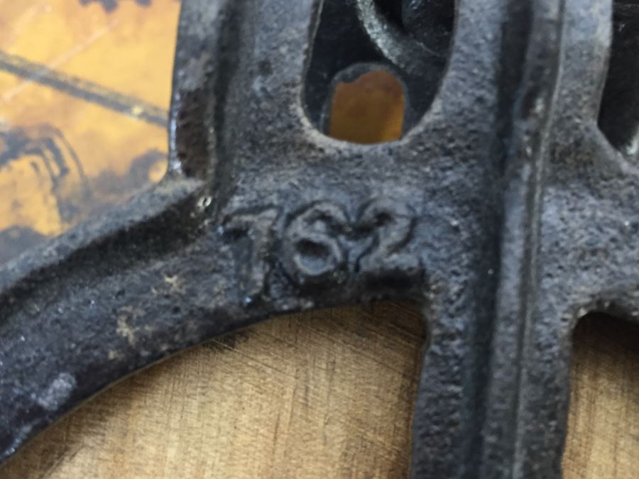 JUST ADDED - Pair Of Vintage Pulleys [Photo 8]