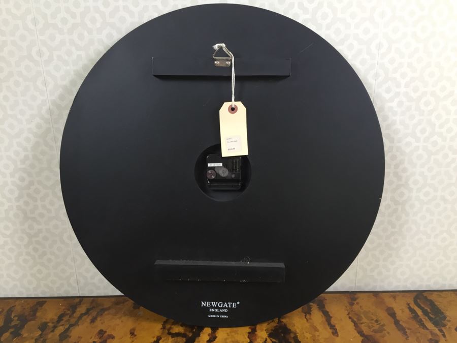 JUST ADDED - Newgate Lille Round Roman Numeral Battery Powered Wall Clock Retails $120 [Photo 4]