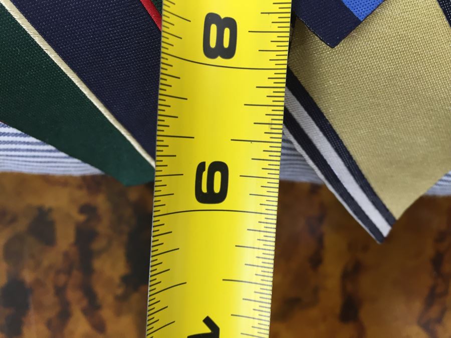 JUST ADDED - Set Of (3) NEW Designer Tie Throw Pillows [Photo 7]