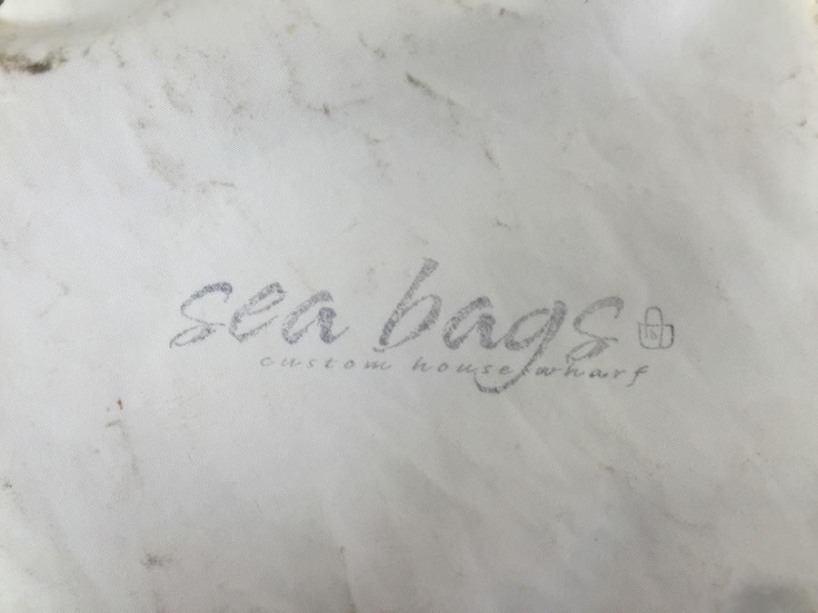 JUST ADDED - (2) NEW Nautical Sea Bags Tote Bags With Rope Handles [Photo 2]