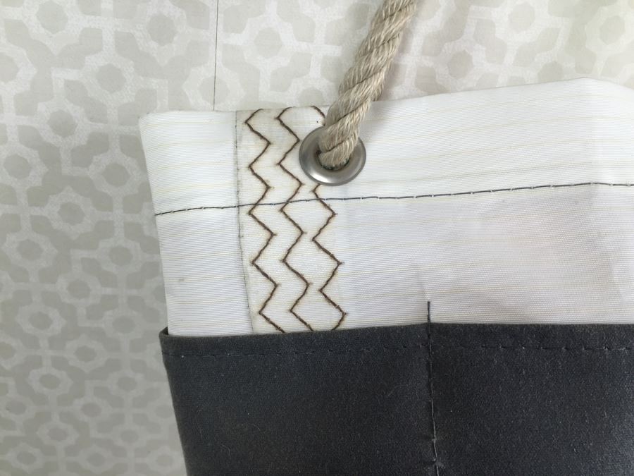 JUST ADDED - (2) NEW Nautical Sea Bags Tote Bags With Rope Handles [Photo 6]