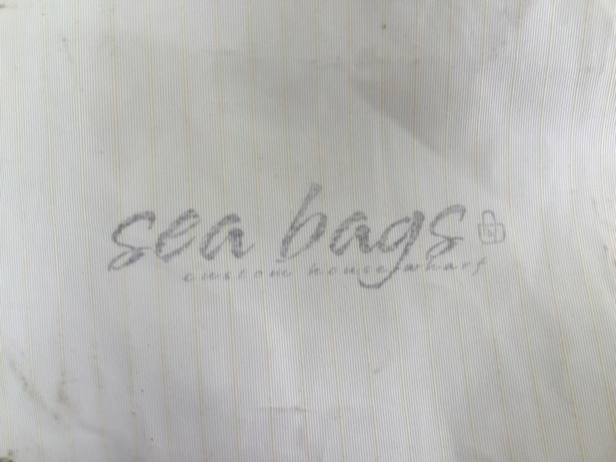 JUST ADDED - (2) NEW Nautical Sea Bags Tote Bags With Rope Handles [Photo 8]