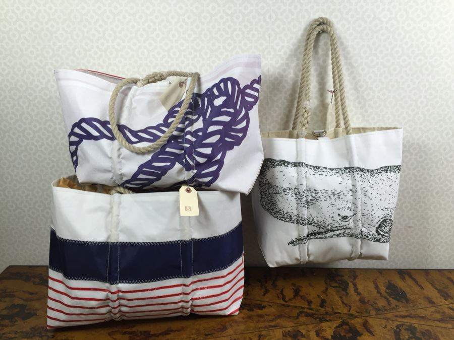 JUST ADDED - Set Of (3) NEW Tote Bags