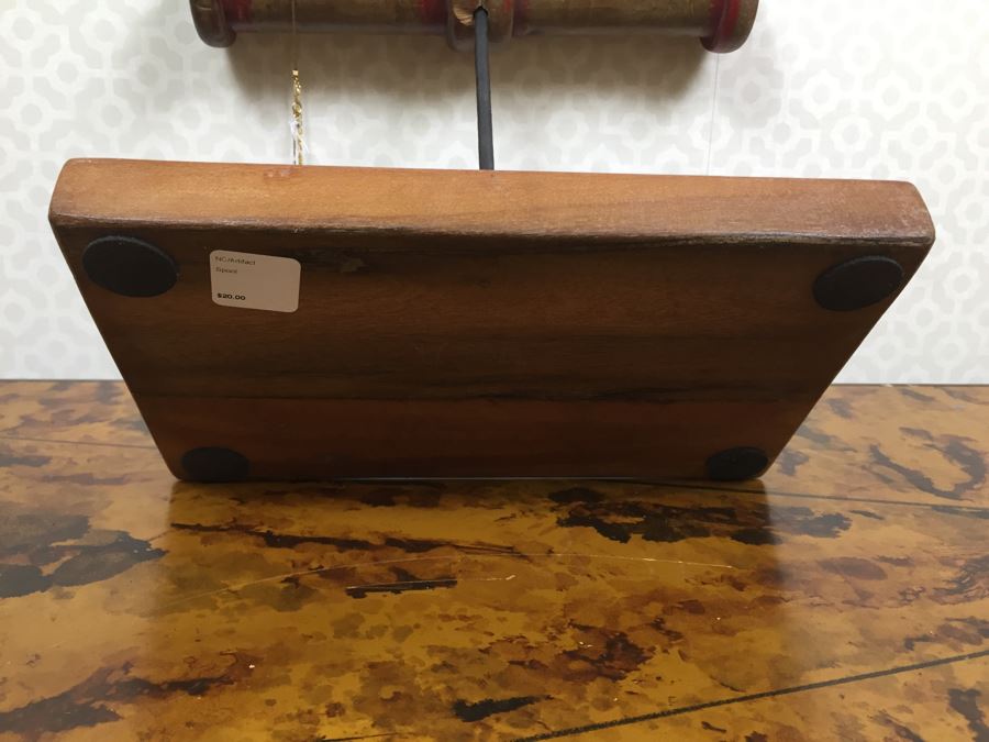 Vintage Store Display Stand Made From Spools With Necklace 10'W X 12'H [Photo 5]