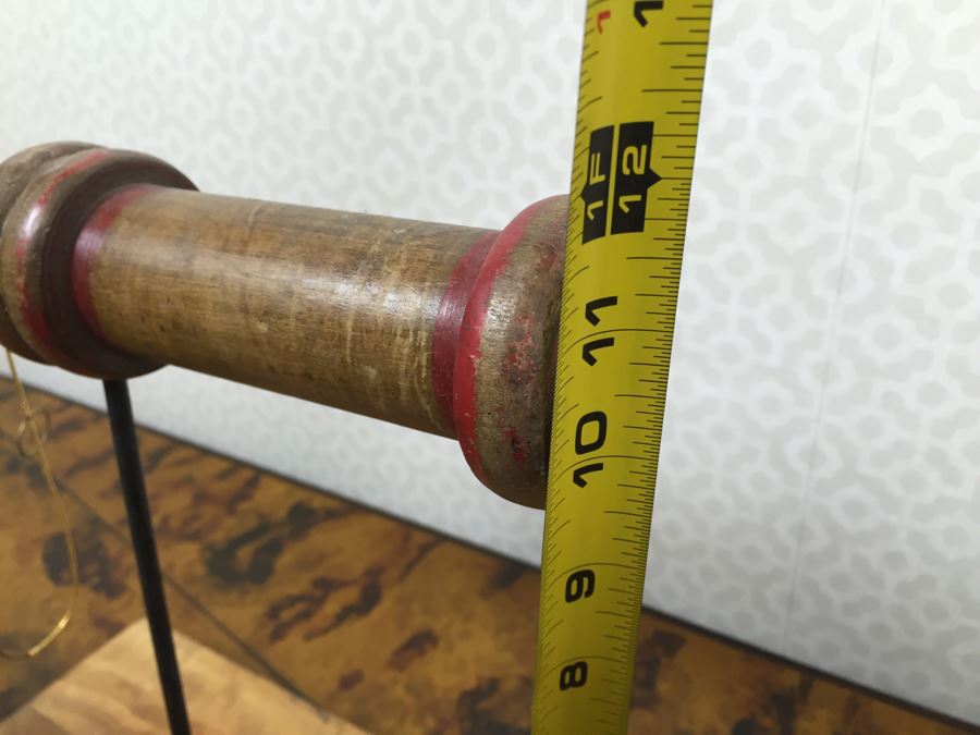 Vintage Store Display Stand Made From Spools With Necklace 10'W X 12'H [Photo 6]