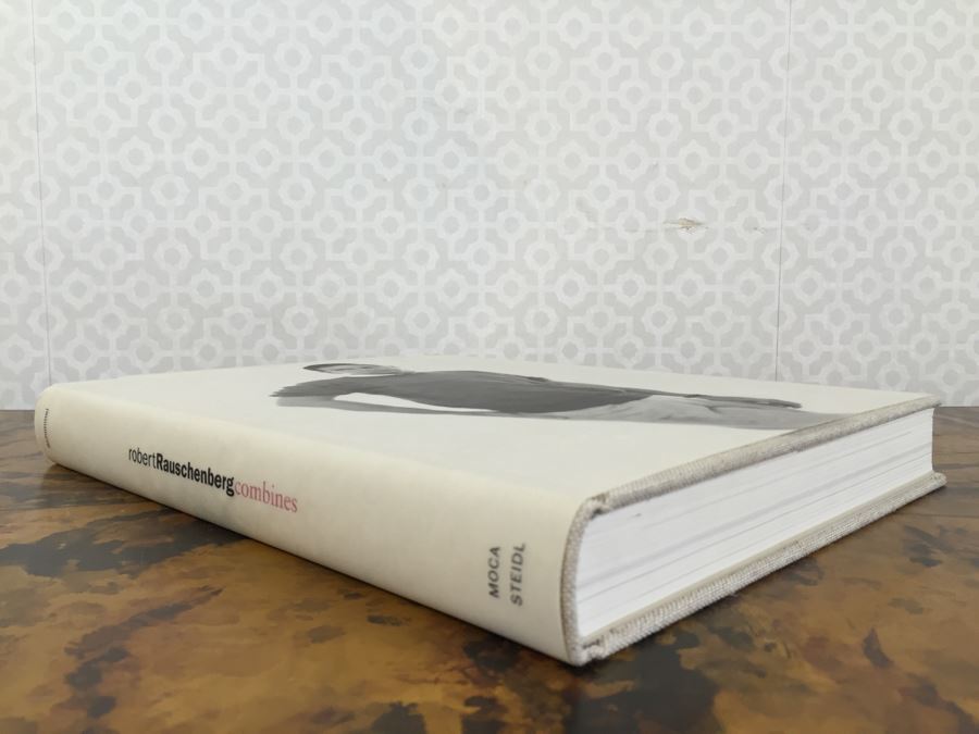 JUST ADDED - Signed Roy Kerckhoffs Art Book And First Edition Robert Rauschenberg Combines Book [Photo 3]