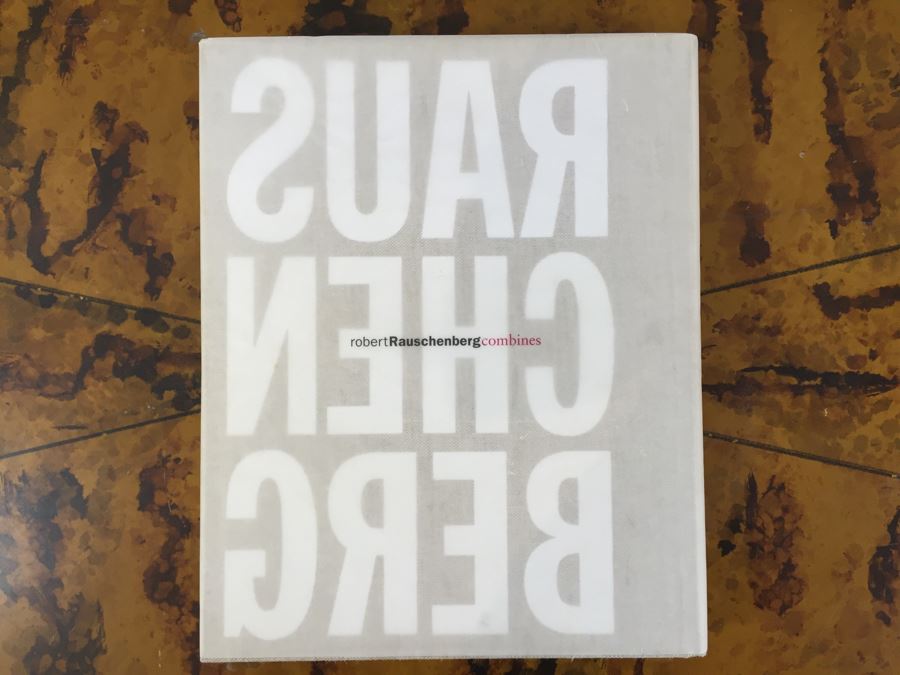 JUST ADDED - Signed Roy Kerckhoffs Art Book And First Edition Robert Rauschenberg Combines Book [Photo 4]