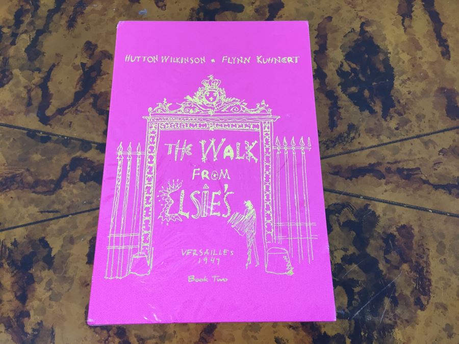 JUST ADDED - SEALED Hardcover Books The Walk To Elsie's Author's Edition Pink Retails $400 [Photo 3]