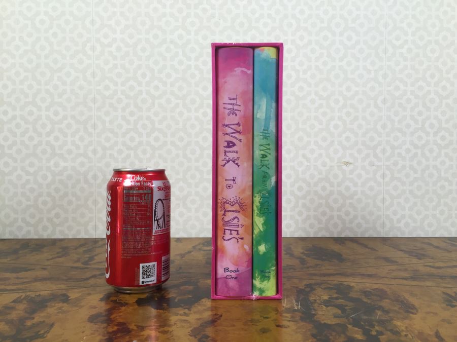 JUST ADDED - SEALED Hardcover Books The Walk To Elsie's Author's Edition Pink Retails $400 [Photo 1]