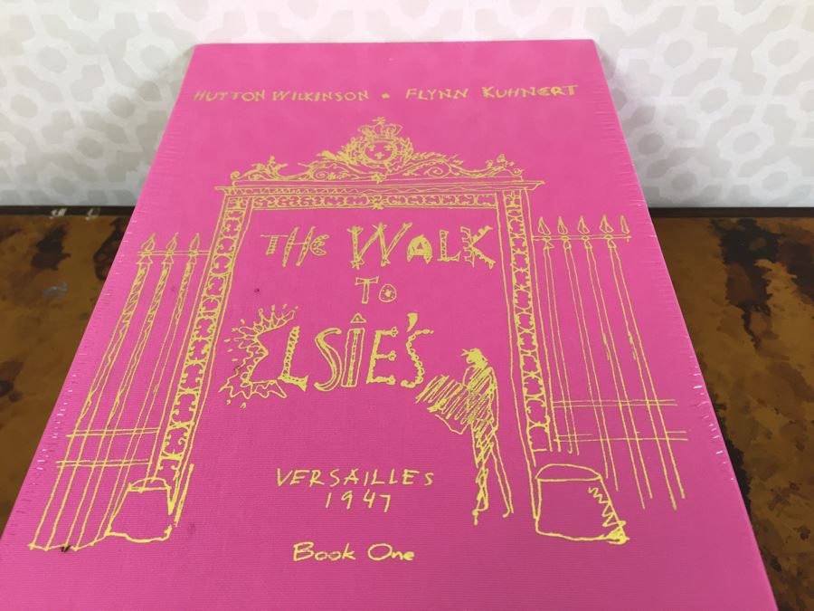 JUST ADDED - SEALED Hardcover Books The Walk To Elsie's Author's Edition Pink Retails $400 [Photo 5]
