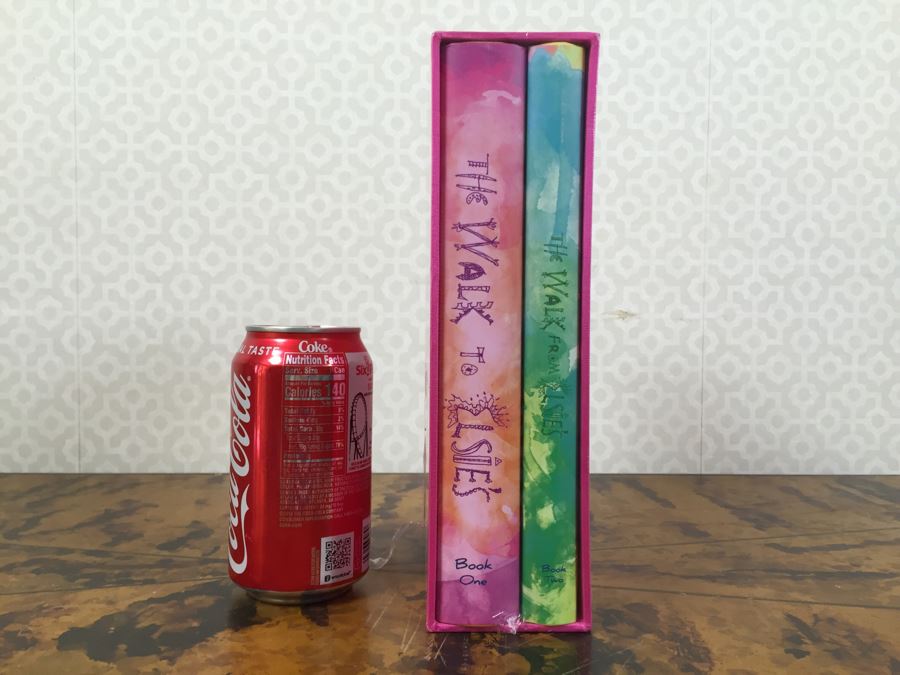JUST ADDED - SEALED Hardcover Books The Walk To Elsie's Author's Edition Pink Retails $400