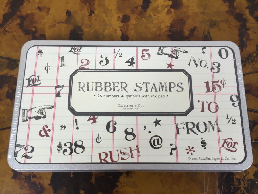 JUST ADDED - Set Of (6) New Rubber Stamp Kits [Photo 4]