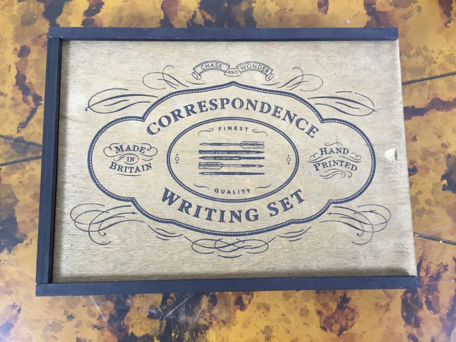 JUST ADDED - Pair Of NEW Correspondence Writing Sets And Set Of (8) New Notecards [Photo 6]