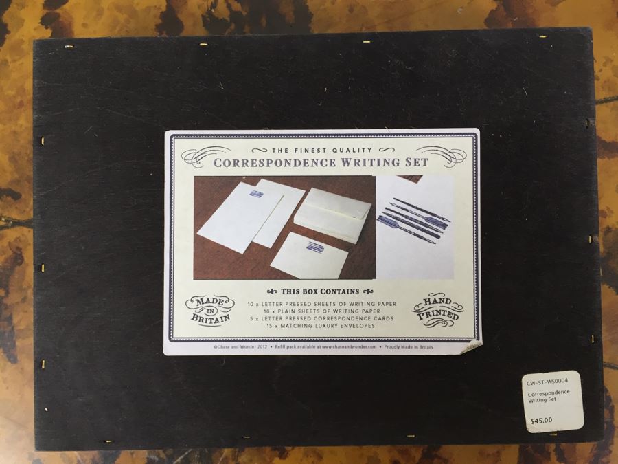 JUST ADDED - Pair Of NEW Correspondence Writing Sets And Set Of (8) New Notecards [Photo 9]
