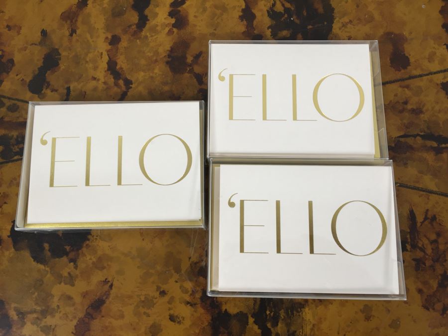 JUST ADDED - Pair Of NEW Correspondence Writing Sets And Set Of (8) New Notecards [Photo 10]