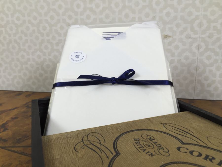 JUST ADDED - Pair Of NEW Correspondence Writing Sets And Set Of (8) New Notecards [Photo 7]