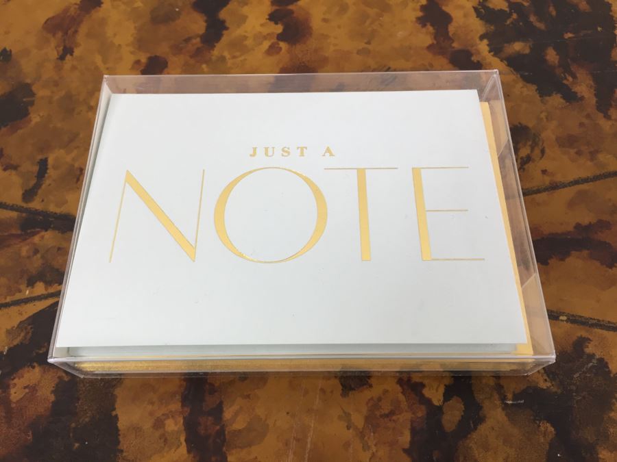 JUST ADDED - Pair Of NEW Correspondence Writing Sets And Set Of (8) New Notecards [Photo 19]