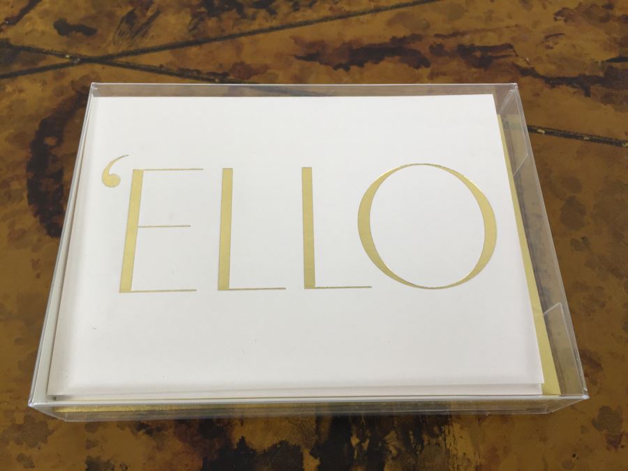 JUST ADDED - Pair Of NEW Correspondence Writing Sets And Set Of (8) New Notecards [Photo 11]