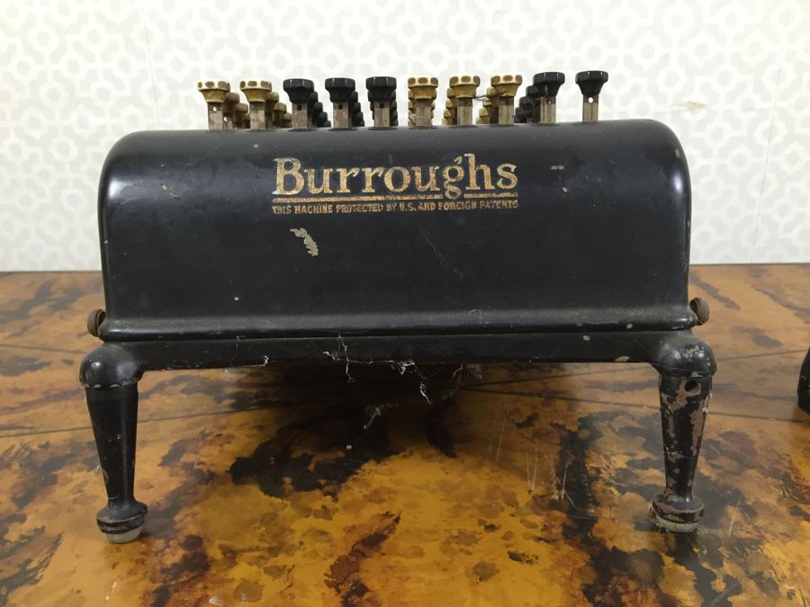 Vintage Burroughs Mechanical Adding Machine [Photo 5]