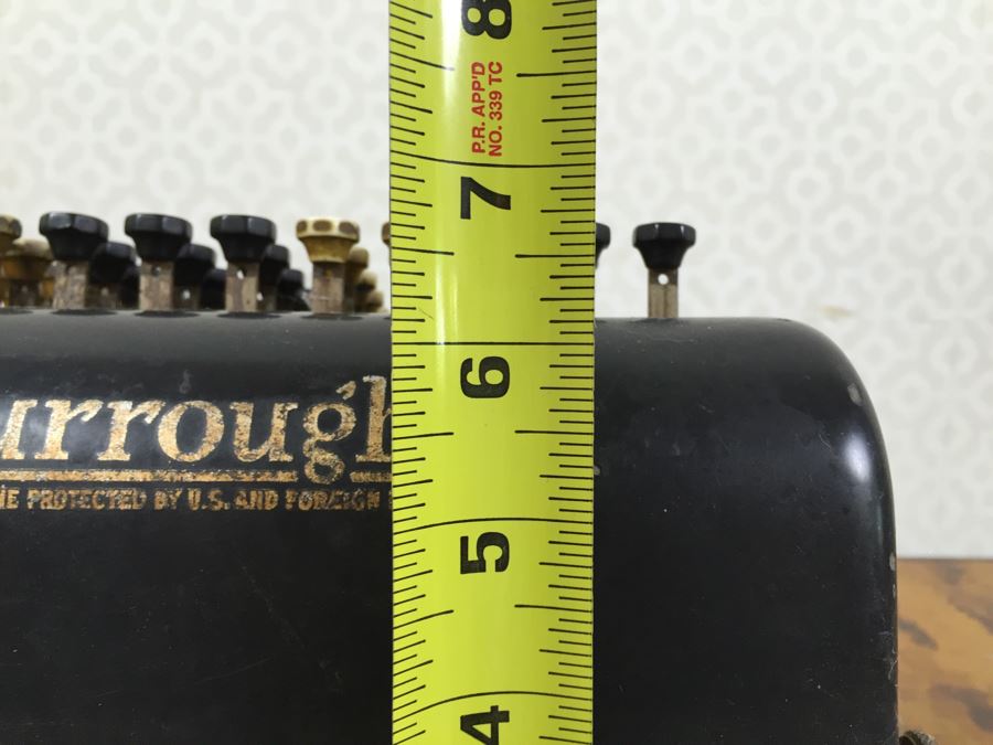 Vintage Burroughs Mechanical Adding Machine [Photo 6]