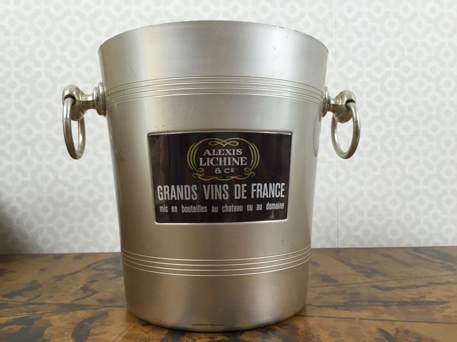 Picnic Basket Filled With New Products Including Laguiole Pocket Knife Bar Tool (Retails $65), (5) Manners For Women Books, Metal Ice Bucket And Various Linens [Photo 4]