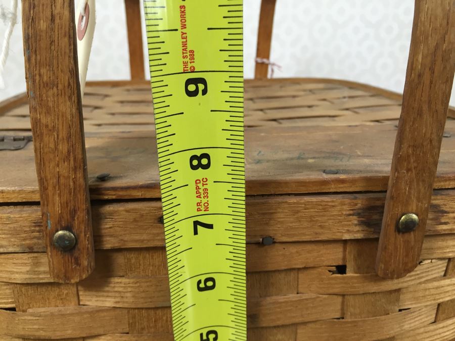 Picnic Basket Filled With New Products Including Laguiole Pocket Knife Bar Tool (Retails $65), (5) Manners For Women Books, Metal Ice Bucket And Various Linens [Photo 28]