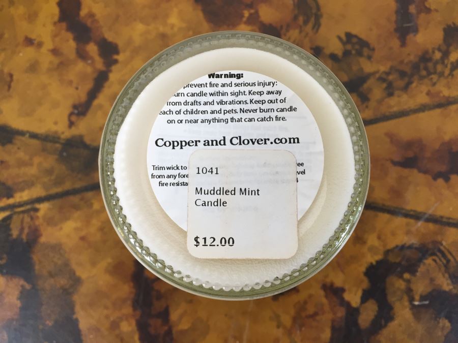 JUST ADDED - Pair Of Metal Buckets And (9) New Copper & Clover Candles [Photo 4]