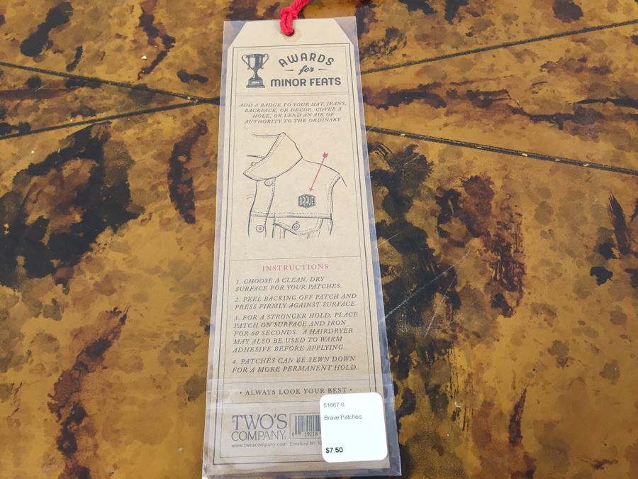 JUST ADDED - Pair Of Notepads With Clipboards, Silverplate Trophy Bowl Filled With Motel Keychains And Questionable Merit Badge Patches [Photo 15]