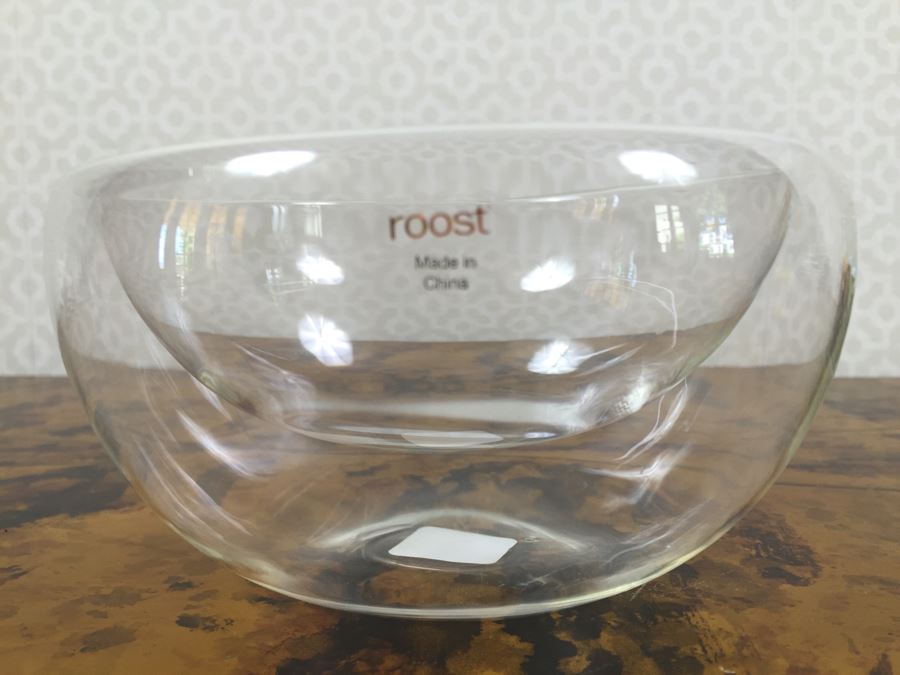 JUST ADDED - (2) Glass Bowls Filled With New Brass Keychains And Vintage Keychains [Photo 5]