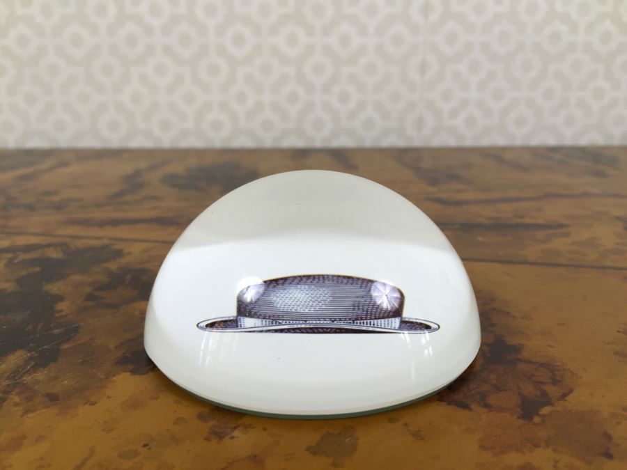 JUST ADDED - Home Decor Lot With Pigeon Figurine, Trophies, Paperweight, El Camino Real Bell, Wooden Bird Figurine [Photo 17]