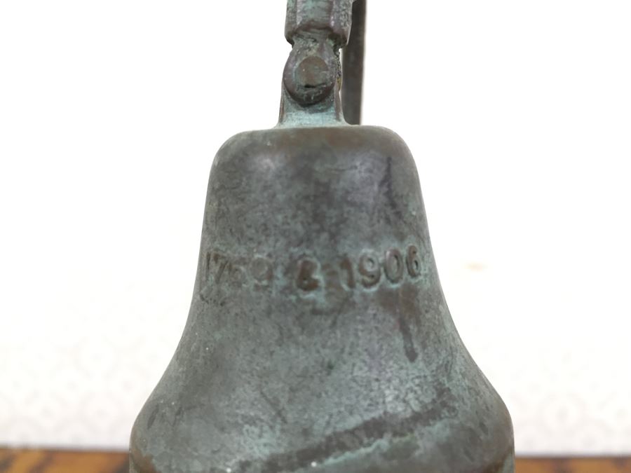 JUST ADDED - Home Decor Lot With Pigeon Figurine, Trophies, Paperweight, El Camino Real Bell, Wooden Bird Figurine [Photo 15]