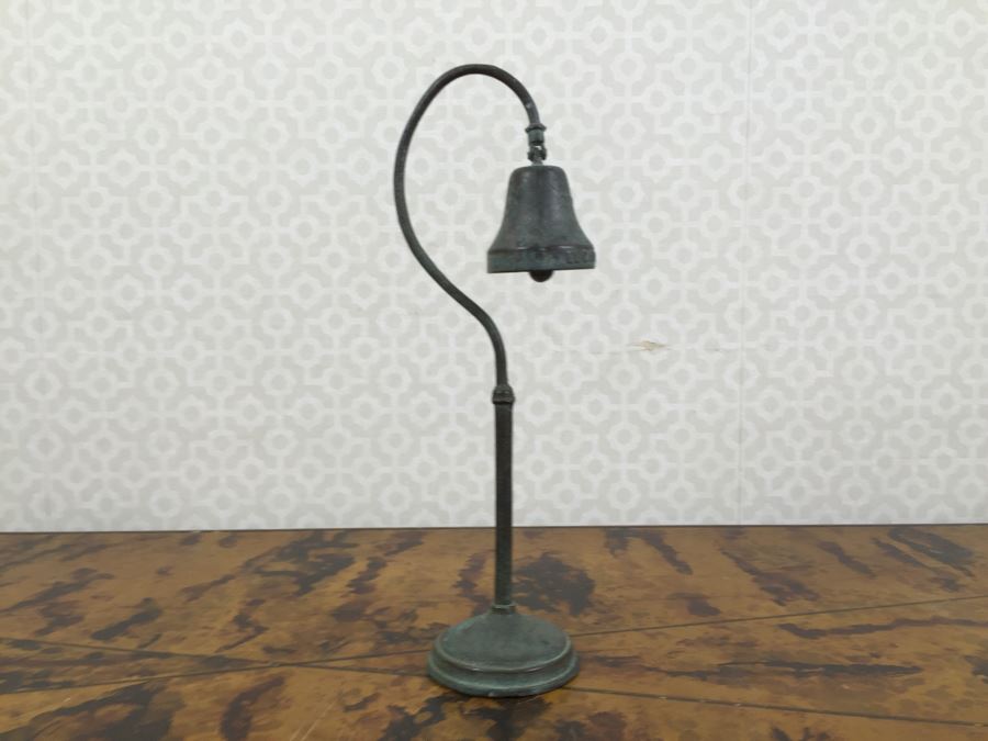 JUST ADDED - Home Decor Lot With Pigeon Figurine, Trophies, Paperweight, El Camino Real Bell, Wooden Bird Figurine [Photo 13]