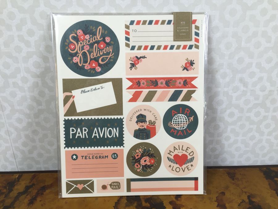 JUST ADDED - NEW (2) Sets Of Notecards, (2) Stickers & Labels And (7) Petite Parcel Sets [Photo 3]