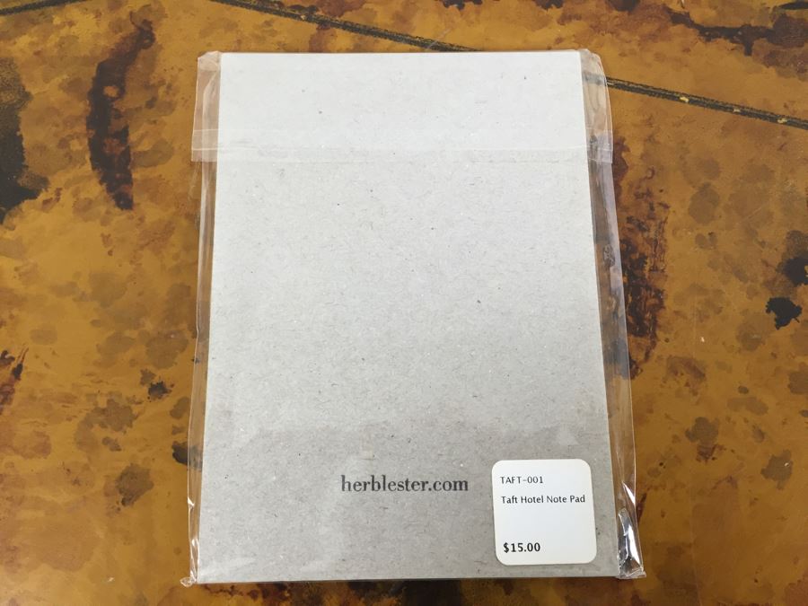 JUST ADDED - Metal Stand, Glass Jar, NEW Journal, (3) NEW Sugar Paper LA Card Sets, (6) NEW Gift Tag Sets And (5) NEW The Taft Hotel Notepads [Photo 16]