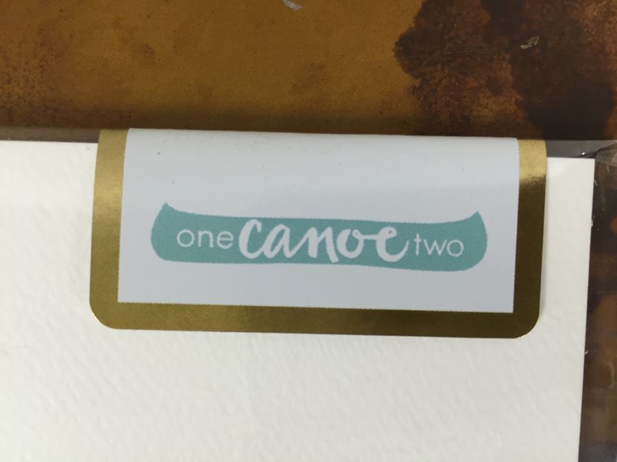 NEW Coral & Tusk Child's Stitched Teepee And Set Of Stitched Stuffed Animals, NEW Set Of (5) CA Paper Sets And Metal Industrial Picture Frame With CA Lifeguard Tower Photo - See Photos [Photo 6]