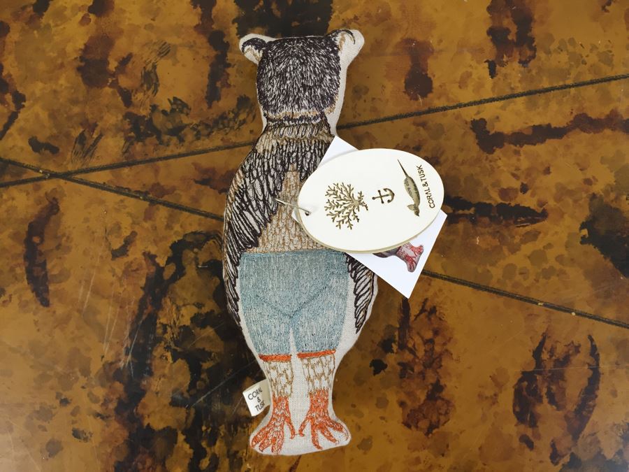 NEW Coral & Tusk Child's Stitched Teepee And Set Of Stitched Stuffed Animals, NEW Set Of (5) CA Paper Sets And Metal Industrial Picture Frame With CA Lifeguard Tower Photo - See Photos [Photo 25]