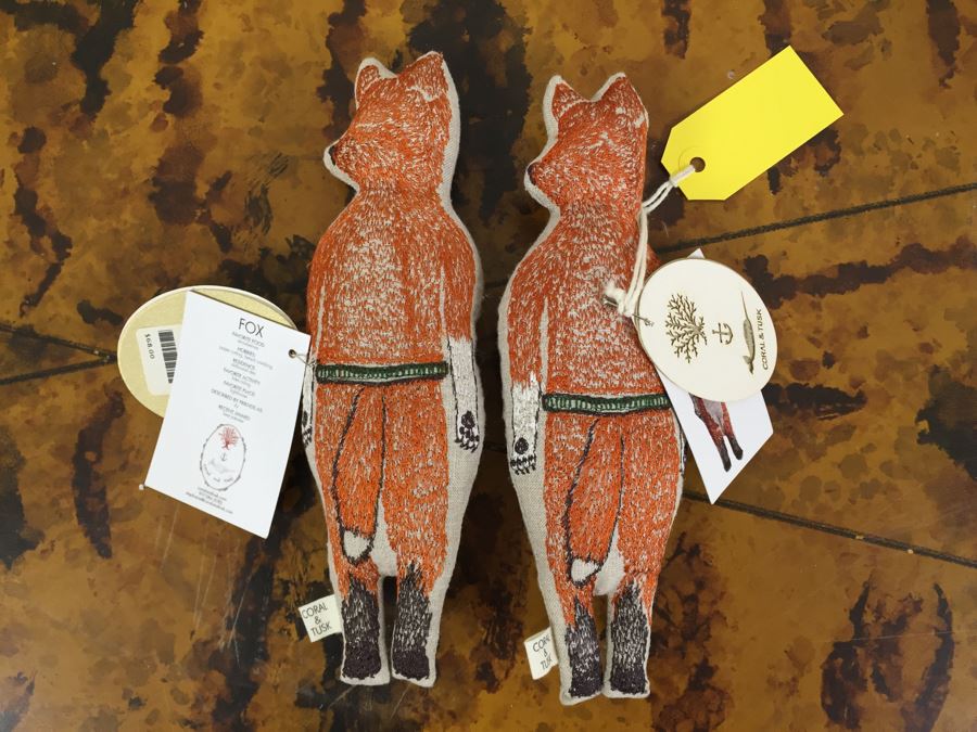 NEW Coral & Tusk Child's Stitched Teepee And Set Of Stitched Stuffed Animals, NEW Set Of (5) CA Paper Sets And Metal Industrial Picture Frame With CA Lifeguard Tower Photo - See Photos [Photo 21]