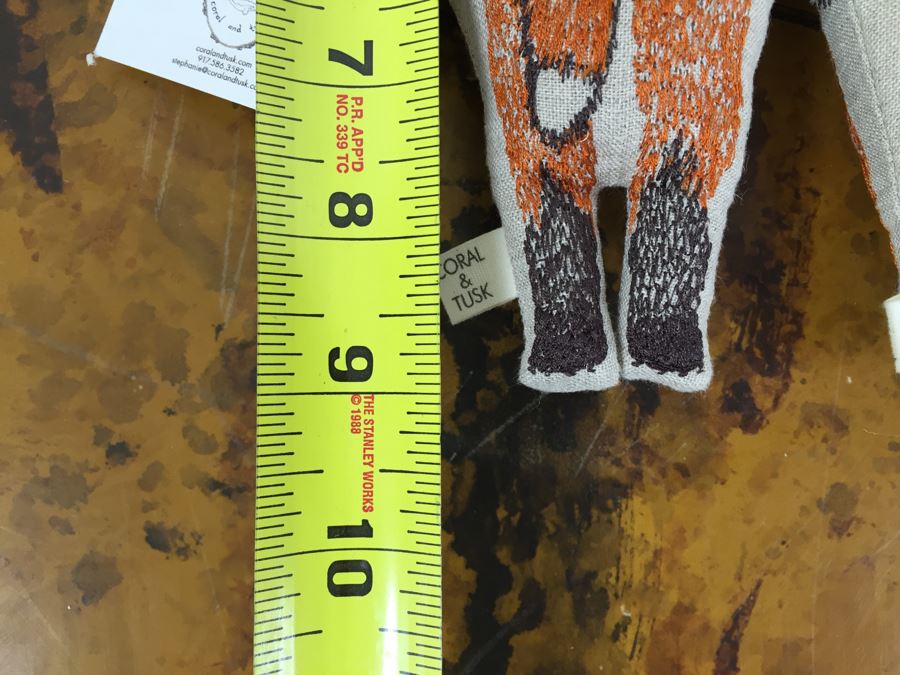 NEW Coral & Tusk Child's Stitched Teepee And Set Of Stitched Stuffed Animals, NEW Set Of (5) CA Paper Sets And Metal Industrial Picture Frame With CA Lifeguard Tower Photo - See Photos [Photo 32]