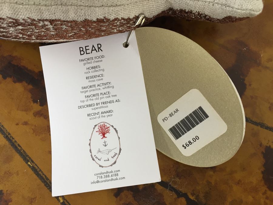 NEW Coral & Tusk Child's Stitched Teepee And Set Of Stitched Stuffed Animals, NEW Set Of (5) CA Paper Sets And Metal Industrial Picture Frame With CA Lifeguard Tower Photo - See Photos [Photo 30]